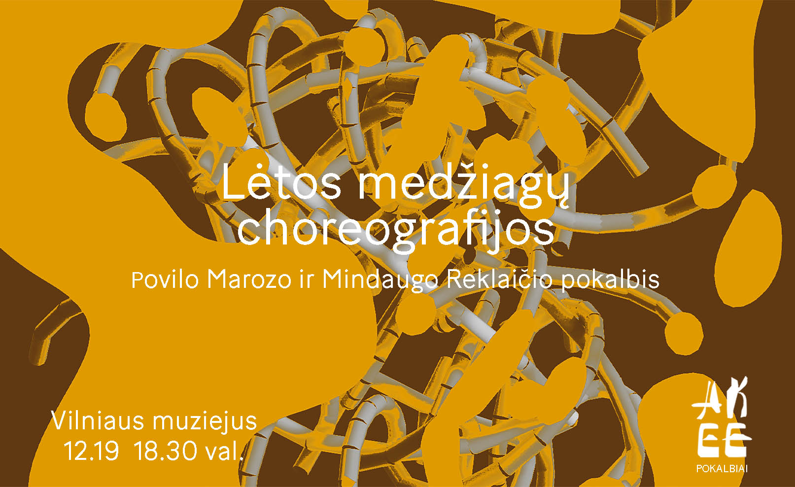 Lėtos medžiagų choreografijos: Povilo Marozo ir Mindaugo Reklaičio pokalbis